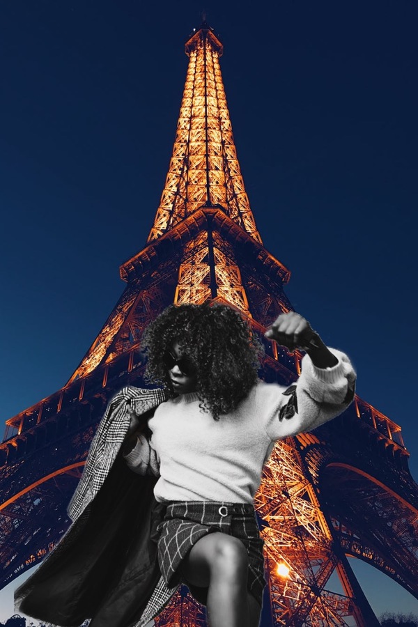 Un viaje a la torre Eiffel con Fondo
