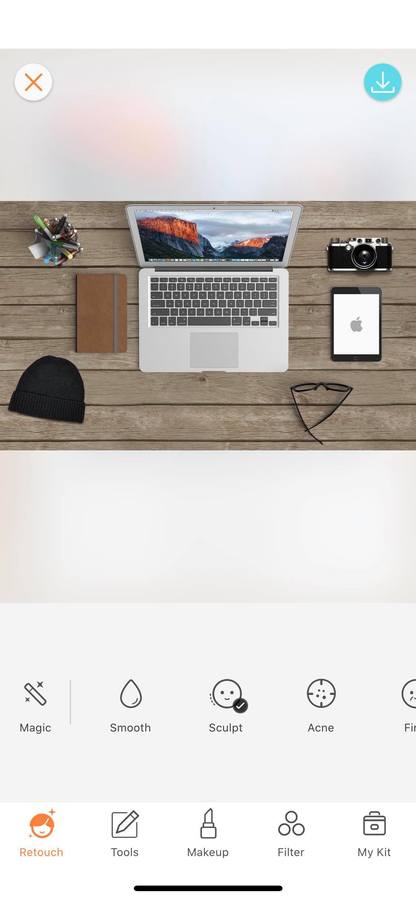 flat lay of laptop, phone, diary on desk