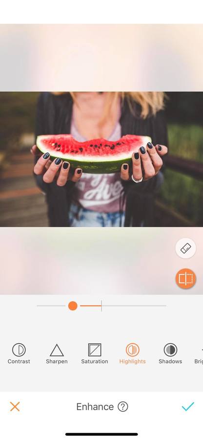 hands holding a watermelon