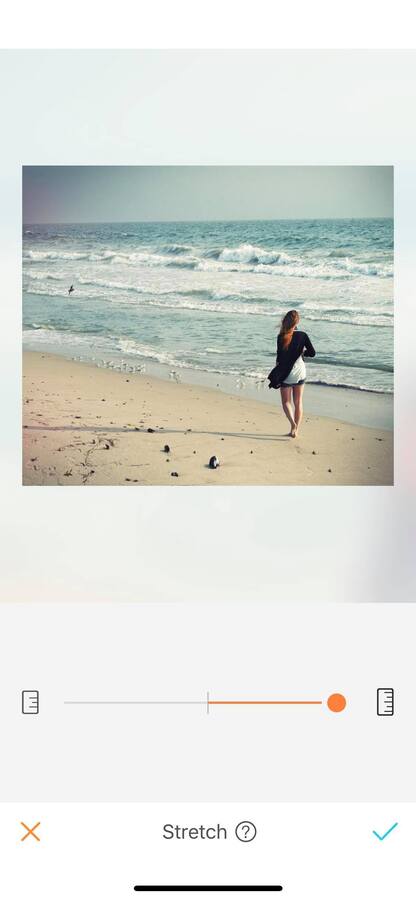 woman walking on the beach