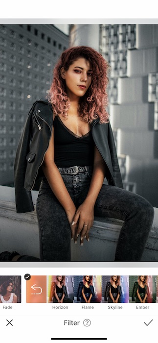 girl with black leather jacket and pink hair 