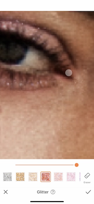 eye closeup