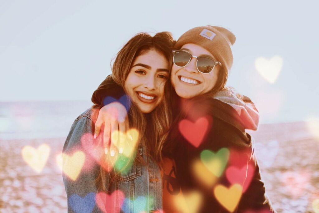 Best Friends Day with AirBrush Love Filter