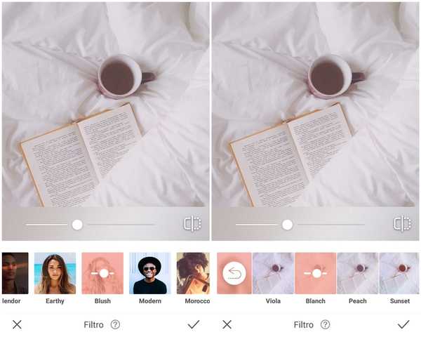 Foto de um livro aberto em cima de lençóis brancos ao lado de uma xícara de café sendo editada no app AirBrush