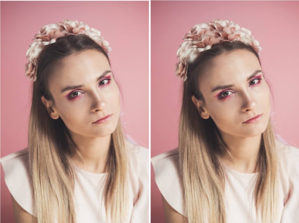 girl with flower crown